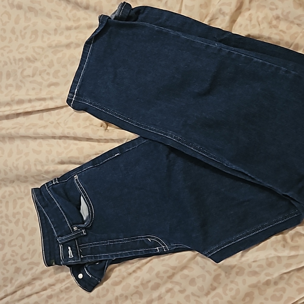 Wide leg jeans